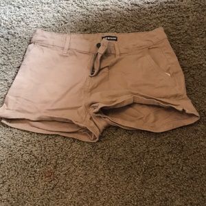 Tan shorts